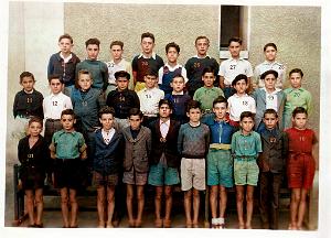 ECOLE MARAVAL GARCONS 1946 COURS SUPERIEUR 1 ERE ANNEE